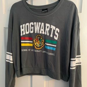 Hogwarts cropped sweatshirt